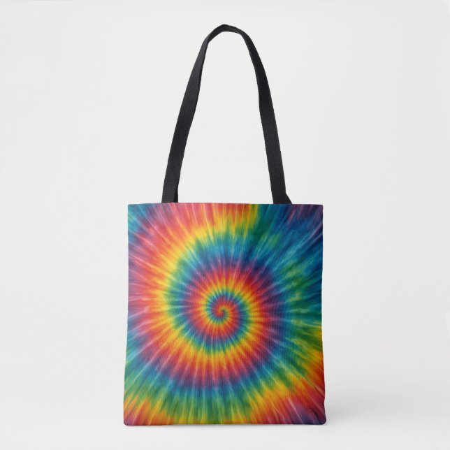Bolsa Tote Chromatic Vortex (Frente)