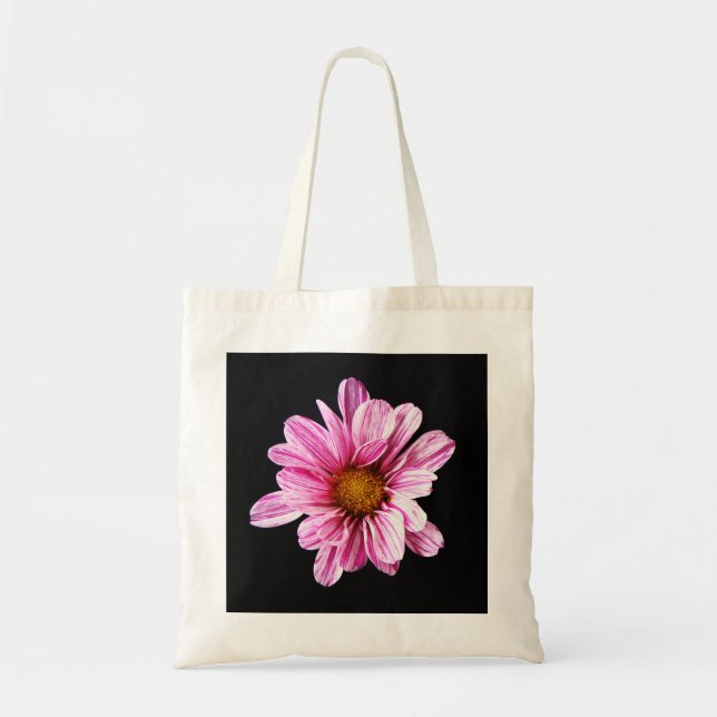 Bolsa Tote Chrysanthemum Flower bti (Frente)