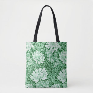 Bolsa Tote Chrysanthemum Green, William Morris