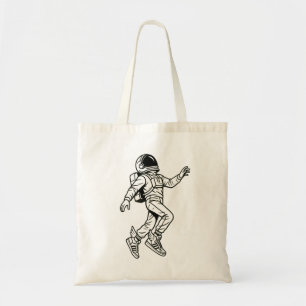 Bolsa Tote Chutes Espaciais: Voo do Astronauta Alado