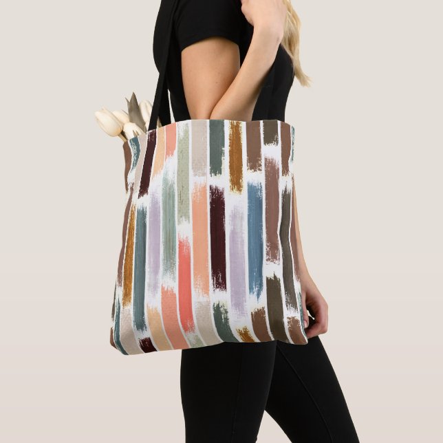 Bolsa Tote Chuva de cores 2 (Close Up)