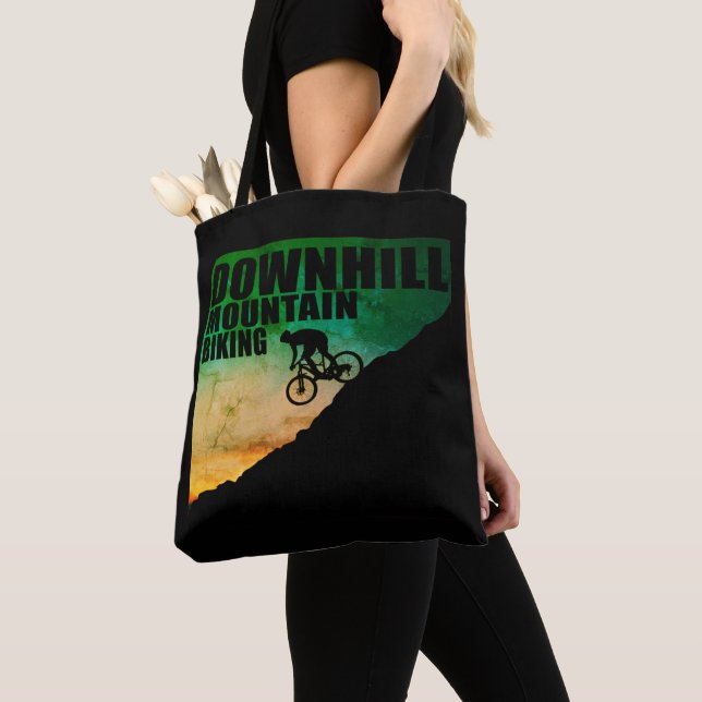 Bolsa Tote Ciclismo de Montanha MTB Downhill (Close Up)
