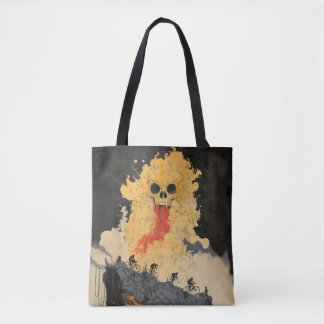 Bolsa Tote Ciclismo Yokai Japonês