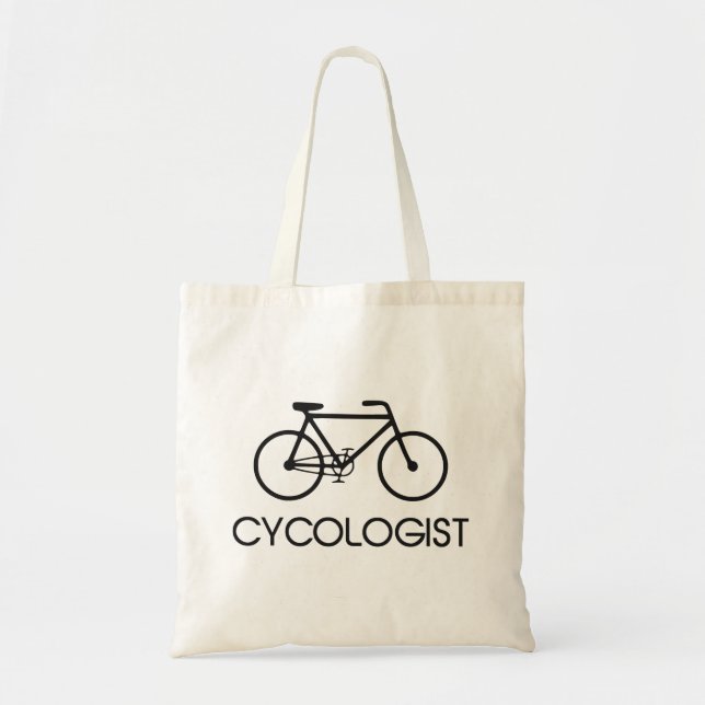 Bolsa Tote Ciclo do ciclismo de Cycologist (Frente)