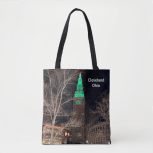 BOLSA TOTE CIDADE AMERICANA CLEVELAND OHIO 