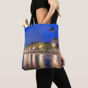Bolsa Tote Cidade de Waikiki em Dawn