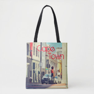 Bolsa Tote Cidade do Cabo, África do Sul, Ver paisagem digita