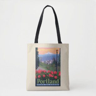 Bolsa Tote Cidade dos Rosas   Portland, Oregon