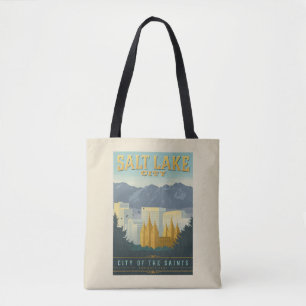 Bolsa Tote Cidade dos Santos   Salt Lake City, Utah