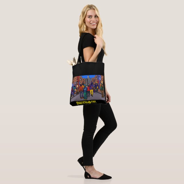 Bolsa Tote Cidade Doxie Town - DETROIT (No(a) Modelo)
