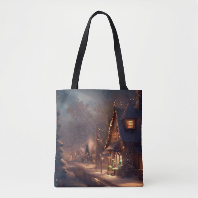 Bolsa Tote Cidade Pequena Natal 2 (Frente)