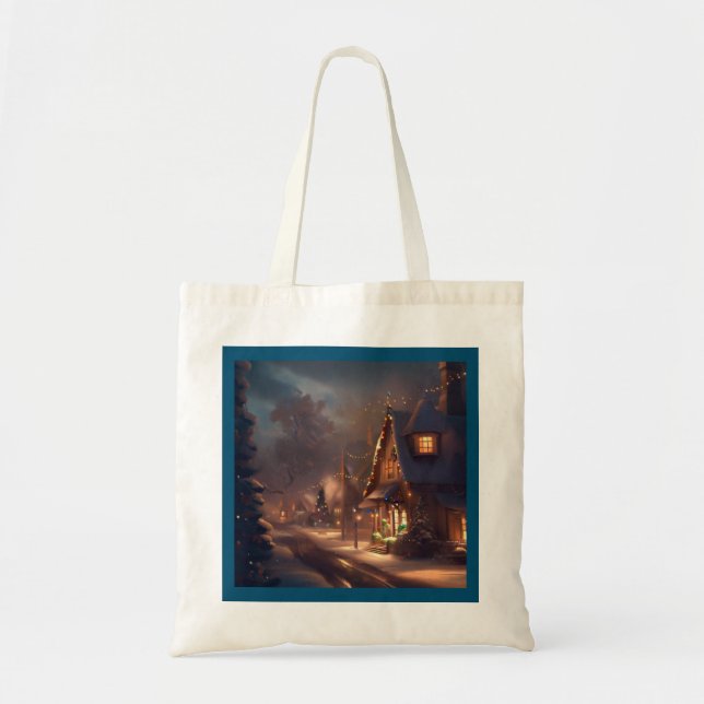 Bolsa Tote Cidade Pequena Natal 2 (Frente)