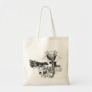 Bolsa Tote Cidade que reconstrói a máquina