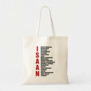 Bolsa Tote Cidades de Isaan, Tailândia