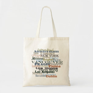 Bolsa Tote Cidades em todo o mundo