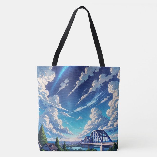 Bolsa Tote Cielo Celestial (Frente)