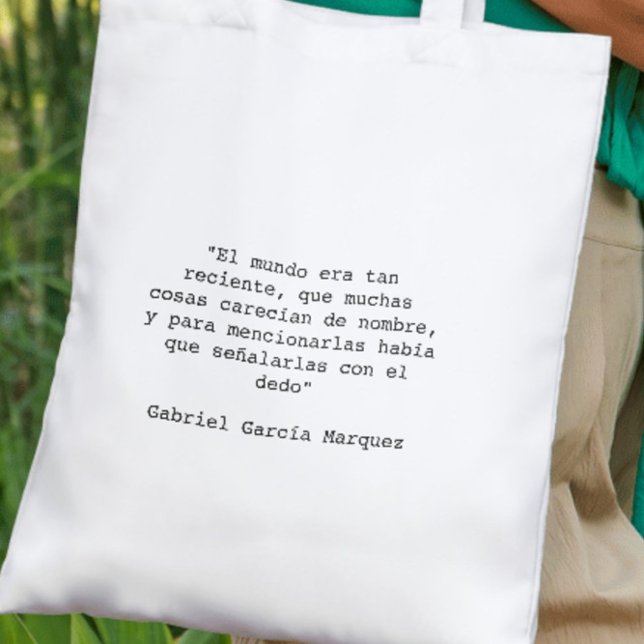 Bolsa Tote Cien años de soledad Regalo book lovers (Criador carregado)