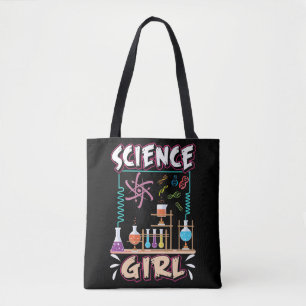 Bolsa Tote Cientista do Laboratório de Química de Garotas d