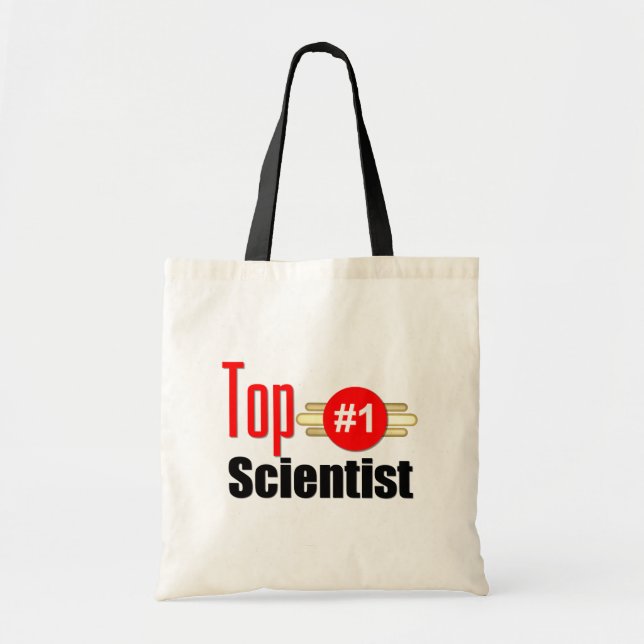 Bolsa Tote Cientista superior (Frente)
