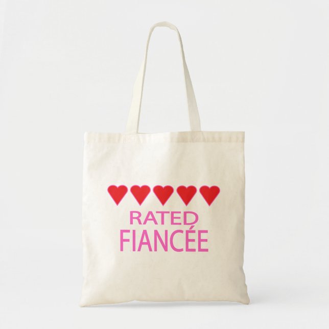 Bolsa Tote Cinco Corações Fiancée (Frente)