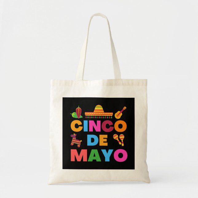 Bolsa Tote Cinco De Mayo (Frente)