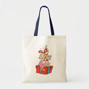 Bolsa Tote Cindy Lou Who & Max Presente de Natal