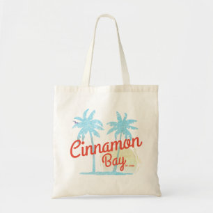 Bolsa Tote Cinnamon Bay USVI Vintage Beach