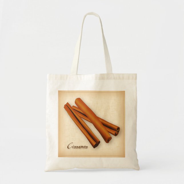 Bolsa Tote Cinnamon Spice Tote Bag (Frente)