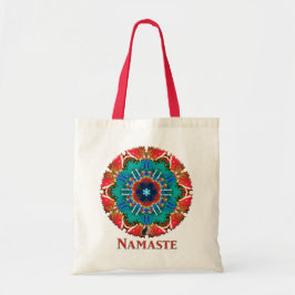 Bolsa Tote Cinnamoro Namaste Kaleidoscope Tote Bag
