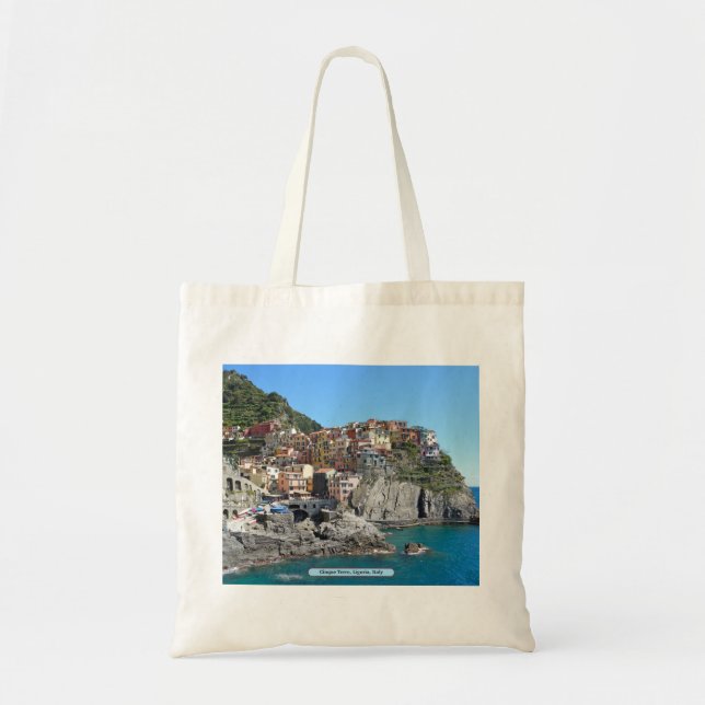 Bolsa Tote Cinque Terre, Liguria, Italia (Frente)