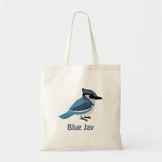 Bolsa Tote Cinza Azul (Frente)