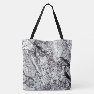 Bolsa Tote Cinza Marble