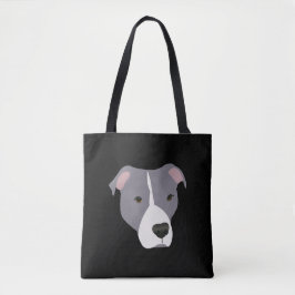Bolsa Tote Cinza Pitbull