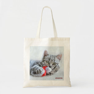 Bolsa Tote Cinzas bonitas de Natal de Natal no Natal
