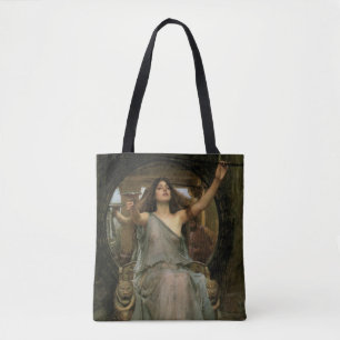 Bolsa Tote Circe Oferecendo o Cálice a Ulisses por JW Waterho