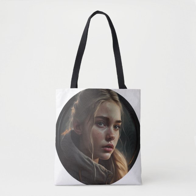 Bolsa Tote Circle girl (Frente)