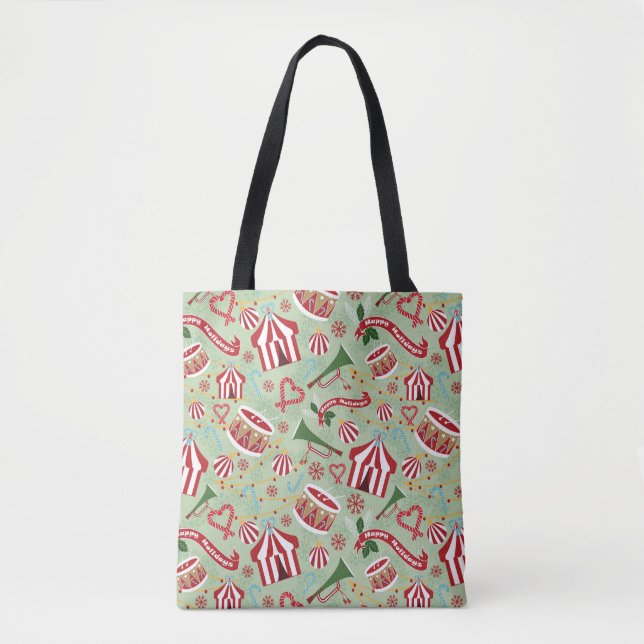 Bolsa Tote Circo de Natal (Frente)