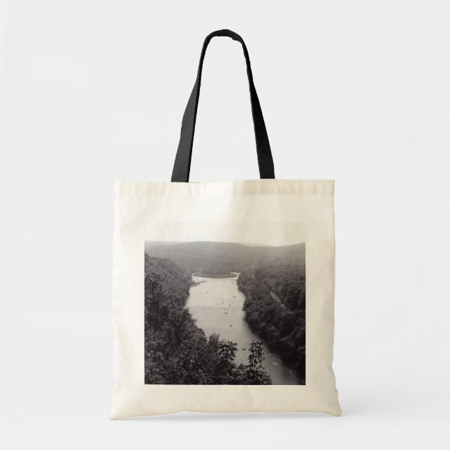 Bolsa Tote Círculo do rio (Frente)