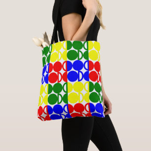 Bolsa Tote Círculos Bauhaus