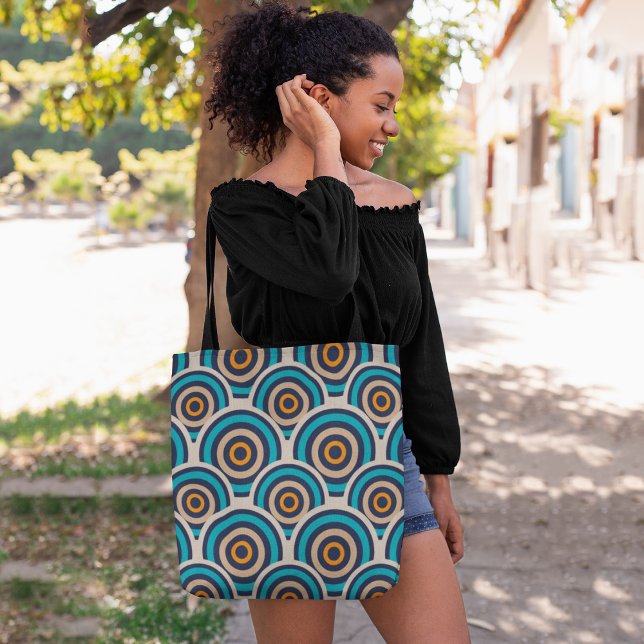 Bolsa Tote Círculos retrorreflectores (Criador carregado)