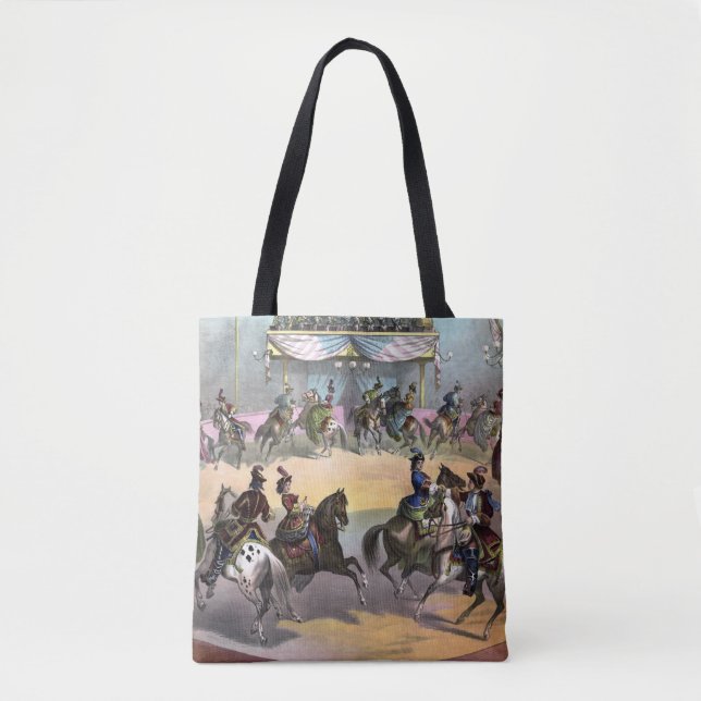 Bolsa Tote Circus Grand Finale, 1872. (Frente)
