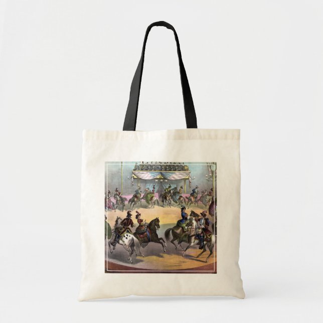 Bolsa Tote Circus Grand Finale, 1872. (Frente)