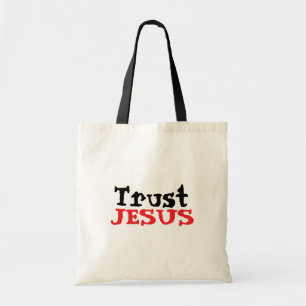 Bolsa Tote Citação Cristã 'Confie em Jesus'