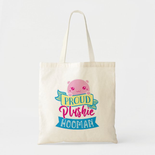 Bolsa Tote Citação Cute Kawaii Funny | Orgulhosa casa de Plus (Frente)