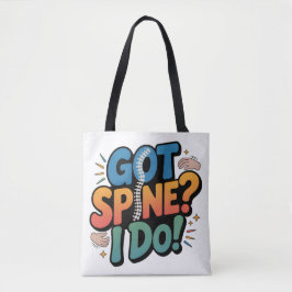 Bolsa Tote Citação da Saúde Humor Spine do Chiropractor
