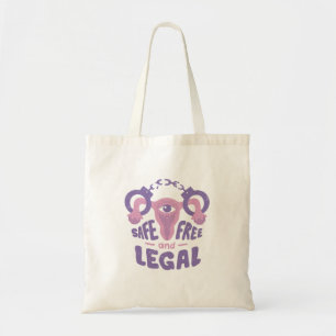 Bolsa Tote Citação de Aborto do Útero