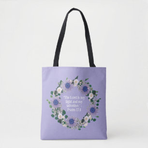 Bolsa Tote Citação de Flor de Girassol Azul, Inspirada no Ver