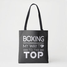 Citação de Motivação de Boxe Tipografia Minimalist
