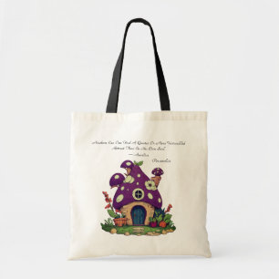 Bolsa Tote Citação de Positividade Aurelius da Casa de Cogume