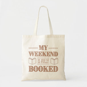 Bolsa Tote Citação Divertida Para Amantes de Livros